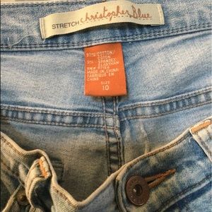 Christopher Blue Jeans sz 10 stretch. Excellent condition.